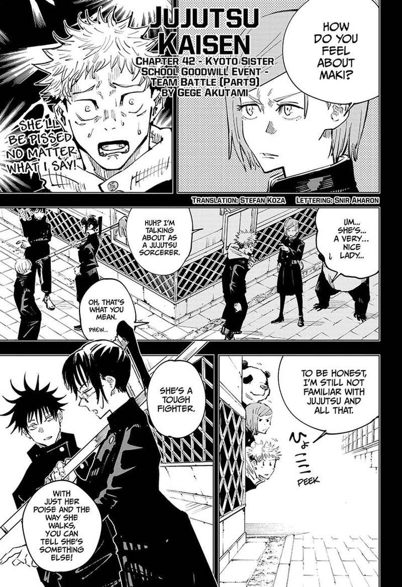 Jujutsu Kaisen Chapter 42 image 01